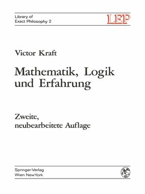 cover image of Mathematik, Logik und Erfahrung